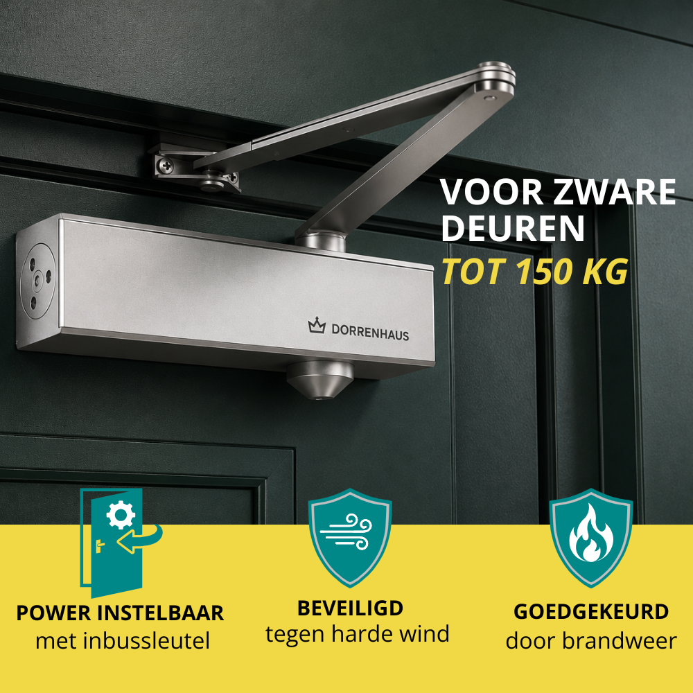 Dorrenhaus D-3036 doorcloser with scissor arm (40-150 kg)