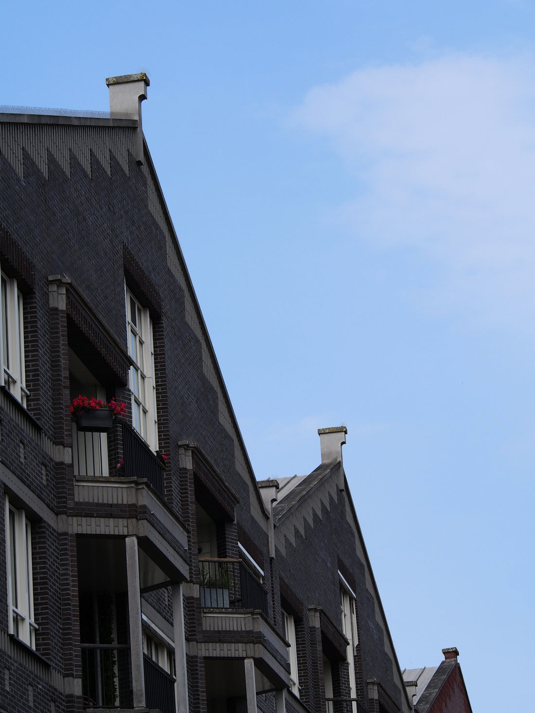 a building with a clock on the front of it