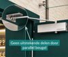 Dorrenhaus D-2025-PA deurdranger voor parallelmontage (40-100 kg)