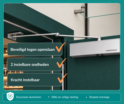 Dorrenhaus D-3036-PA deurdranger voor parallelmontage (40-150 kg)