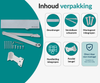 Dorrenhaus D-3036-PA deurdranger voor parallelmontage (40-150 kg)