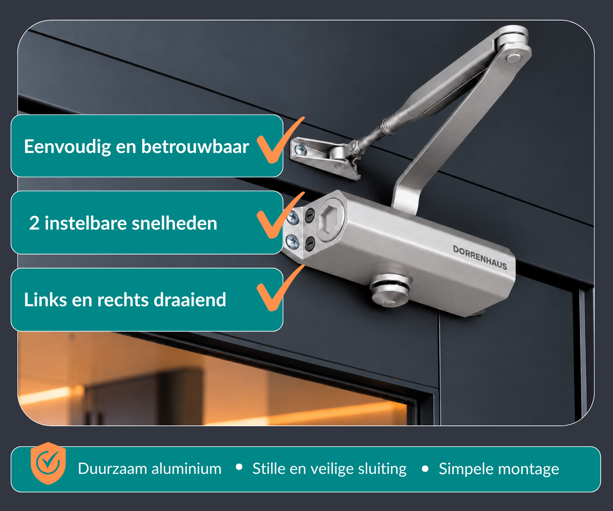 Dorrenhaus D-503 doorcloser with scissor arm (20-60 kg)