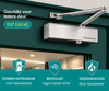 Dorrenhaus D-2025 doorcloser with scissor arm (40-100 kg)