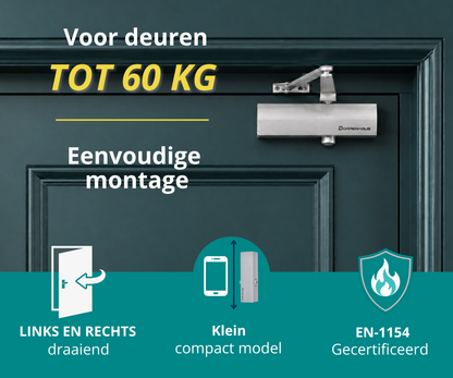 Dorrenhaus D-903 doorcloser with scissor arm (20-60 kg)