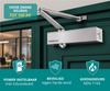 Dorrenhaus D-3036 doorcloser with scissor arm (40-150 kg)
