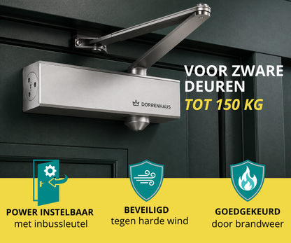 Dorrenhaus D-3036 deurdranger met schaararm (40-150 kg)