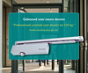 Dorrenhaus D-3036-H-HO doorcloser with slide arm and hold-open function (40-150 kg)