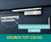 Dorrenhaus D-3036-H-HO doorcloser with slide arm and hold-open function (40-150 kg)