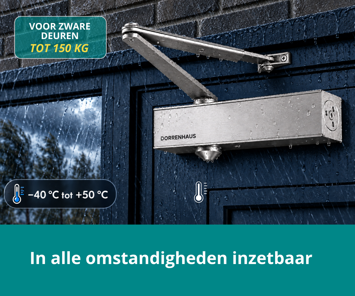 Dorrenhaus D-3036 doorcloser with scissor arm (40-150 kg)