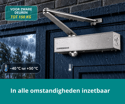 Dorrenhaus D-3036 doorcloser with scissor arm (40-150 kg)