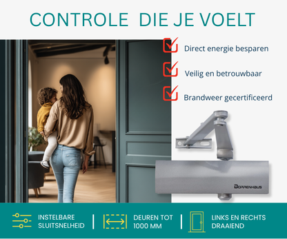 Dorrenhaus D-903 doorcloser with scissor arm (20-60 kg)