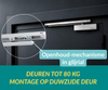 Dorrenhaus D-904-H-PA-HO deurdranger voor parallelmontage met openhoudfunctie (20-80 kg)