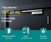 Dorrenhaus D-904-H doorcloser with slide arm (20-60 kg)