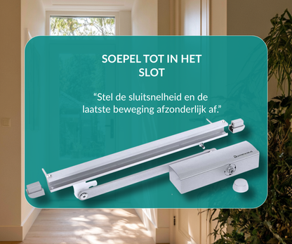 Dorrenhaus D-904-H doorcloser with slide arm (20-60 kg)
