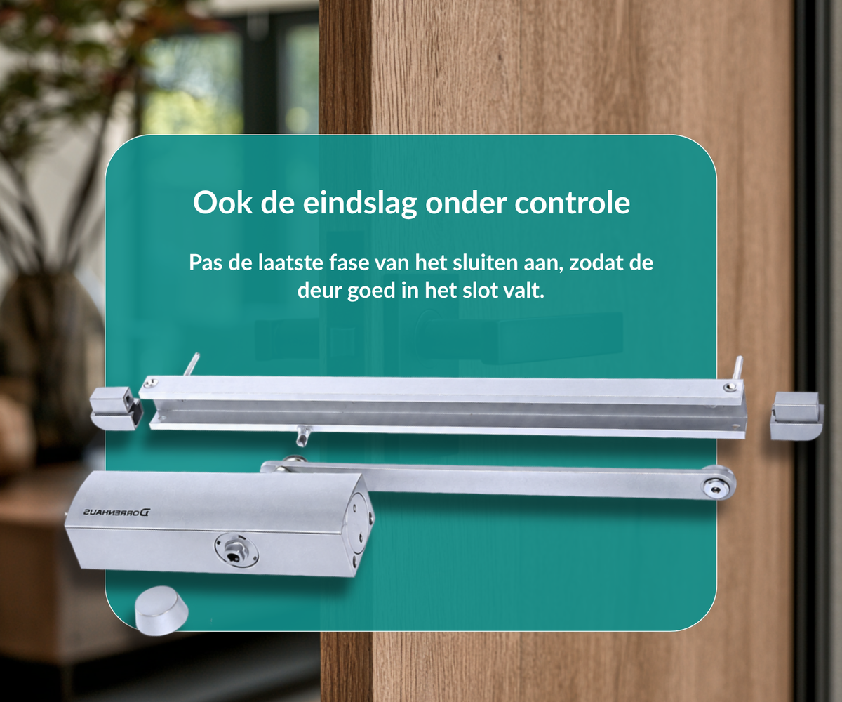 Dorrenhaus D-904-H-PA deurdranger voor parallelmontage (20-80 kg)