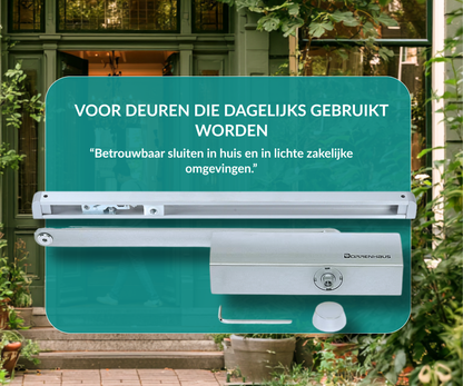 Dorrenhaus D-904-H doorcloser with slide arm (20-60 kg)