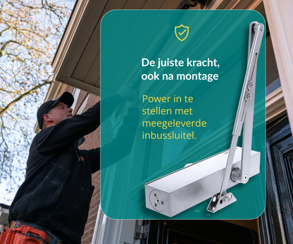 Dorrenhaus D-3036 doorcloser with scissor arm (40-150 kg)