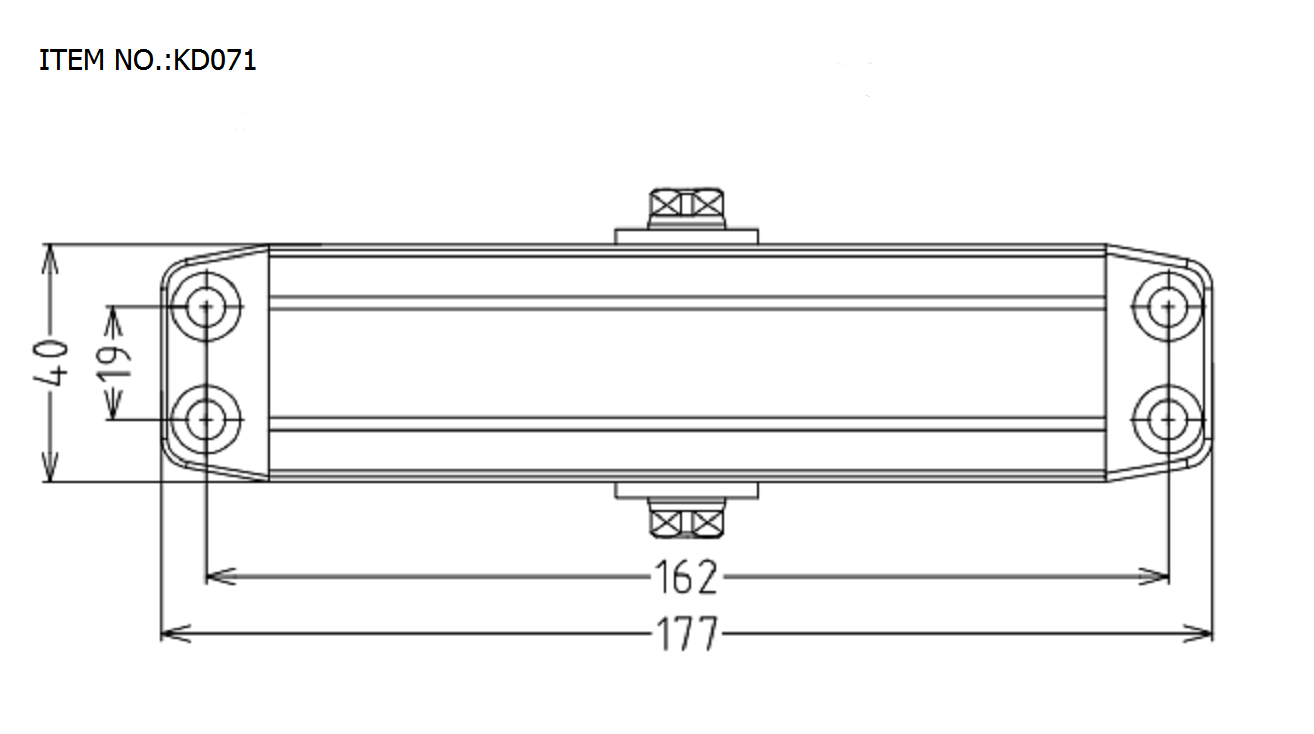 Türschließer KD-071F (40-60 KG)