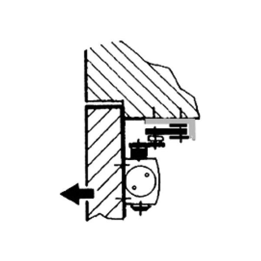 Parallel bracket Dorrenhaus for D2025 and D3036