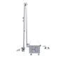 Dorrenhaus D-3036 doorcloser with scissor arm (40-150 kg)