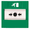 470/680 ohm reset smoke detector / flush-mounted / surface-mounted / green rp-gd2-01
