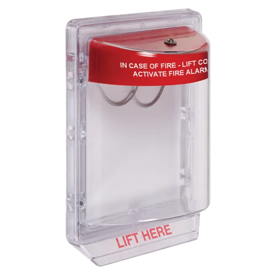 STI 1100 D inbouw /  rood / met alarm / extra sterk