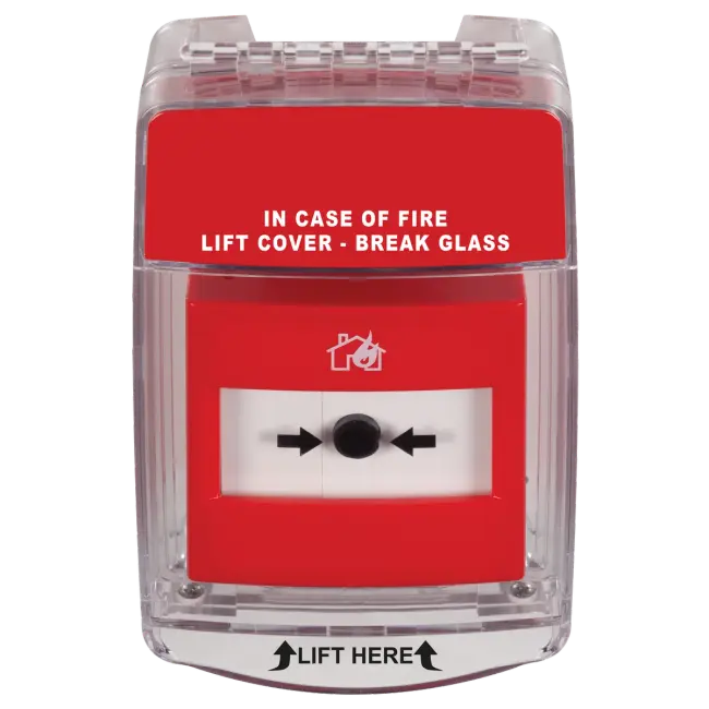 STI 15C20ML beschermkap / opbouw (32 mm) / rood + groen met alarm