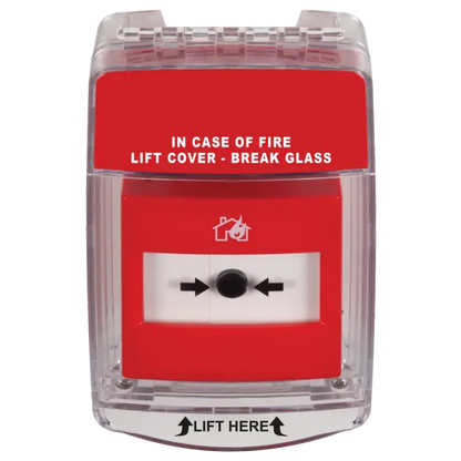 STI 15C20ML beschermkap / opbouw (32 mm) / rood + groen met alarm