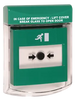 STI 6930 D /G beschermkap handmelder inbouw groen
