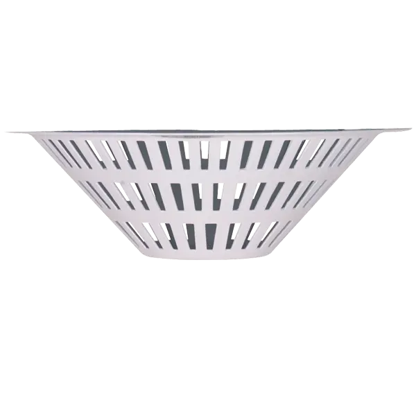 sti-8200 w Stalen beschermkorf / witte polyester coating