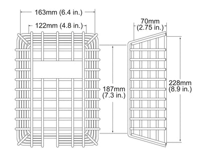 STI 9862   187mm x 122mm x 77mm beschermkorf