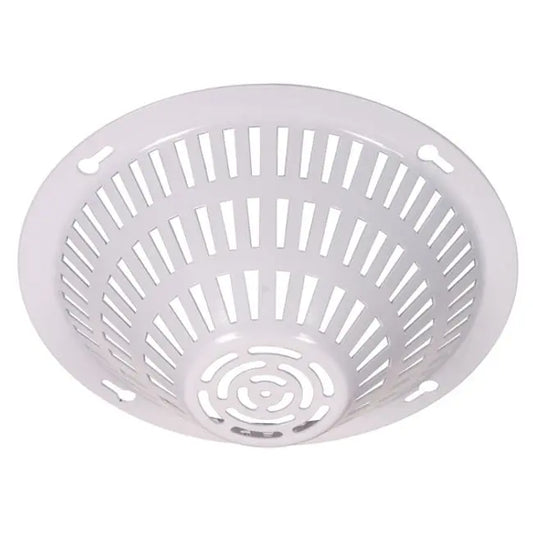 sti-8200 w Stalen beschermkorf / witte polyester coating