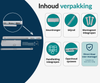 Dorrenhaus D-904-H-HO deurdranger met glij-arm en openhoudfunctie (20-60 kg)